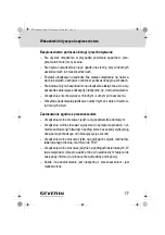 Предварительный просмотр 77 страницы SEVERIN Hygenius Free LI30 SC 7148 Instruction Manual