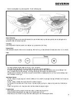 Предварительный просмотр 89 страницы SEVERIN James - The Wondermachine Instructions For Use Manual