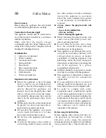 Preview for 8 page of SEVERIN KA 4125 Instructions For Use Manual