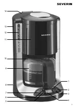 Preview for 3 page of SEVERIN KA 4150 - CAFETIERE PROGRAMMABLE Instructions For Use Manual