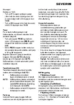 Preview for 39 page of SEVERIN KA 4150 - CAFETIERE PROGRAMMABLE Instructions For Use Manual