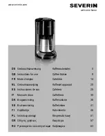 SEVERIN KA 4160 Instructions For Use Manual preview