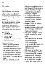 Preview for 34 page of SEVERIN KA 4478 Instructions For Use Manual