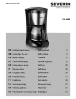 Предварительный просмотр 1 страницы SEVERIN KA 4806 Instructions For Use Manual