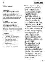 Preview for 21 page of SEVERIN KA 4808 Instructions For Use Manual