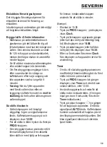 Preview for 59 page of SEVERIN KA 4818 Instructions For Use Manual