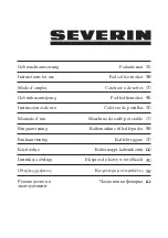 Preview for 1 page of SEVERIN KA-5160 Instructions For Use Manual