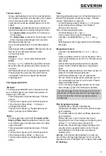 Preview for 41 page of SEVERIN KA 5760 Instructions For Use Manual