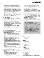 Preview for 13 page of SEVERIN KA 5990 Instructions For Use Manual