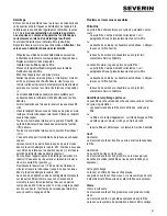 Preview for 21 page of SEVERIN KA 5990 Instructions For Use Manual