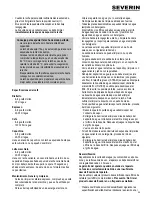 Preview for 33 page of SEVERIN KA 5990 Instructions For Use Manual