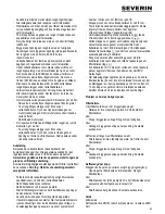 Preview for 53 page of SEVERIN KA 5990 Instructions For Use Manual