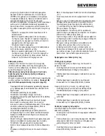 Preview for 73 page of SEVERIN KA 5990 Instructions For Use Manual