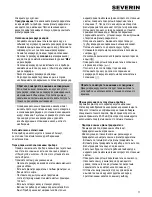 Preview for 77 page of SEVERIN KA 5990 Instructions For Use Manual