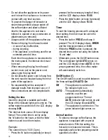 Preview for 12 page of SEVERIN KA4182 Instructions For Use Manual