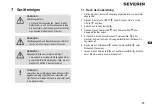 Preview for 13 page of SEVERIN KA4810 Operating Instructions Manual