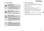 Preview for 187 page of SEVERIN KA4810 Operating Instructions Manual