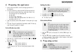 Preview for 25 page of SEVERIN KA4813 Operating Instructions Manual