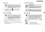 Preview for 57 page of SEVERIN KA4813 Operating Instructions Manual