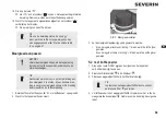 Preview for 59 page of SEVERIN KA4813 Operating Instructions Manual