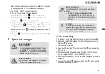 Preview for 61 page of SEVERIN KA4813 Operating Instructions Manual