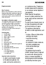 Preview for 11 page of SEVERIN KA5991 Instructions For Use Manual