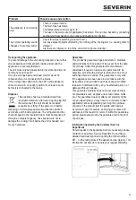 Предварительный просмотр 15 страницы SEVERIN KB 8871 Instructions For Use Manual