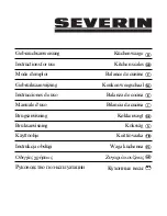 SEVERIN Kitchen scales Instructions For Use Manual preview