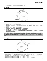 Предварительный просмотр 11 страницы SEVERIN KM 3895 James the Wondermachine Instructions For Use Manual