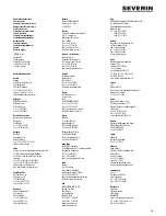 Предварительный просмотр 15 страницы SEVERIN KM 3895 James the Wondermachine Instructions For Use Manual