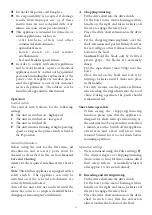 Preview for 10 page of SEVERIN KM-3902 Instructions For Use Manual