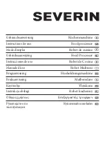 Preview for 1 page of SEVERIN KM-3907 Instructions For Use Manual