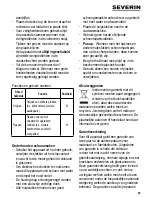 Preview for 25 page of SEVERIN KM 3908 Instructions For Use Manual