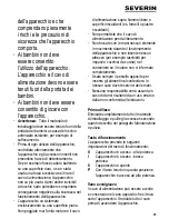 Preview for 35 page of SEVERIN KM 3908 Instructions For Use Manual