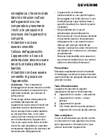 Preview for 37 page of SEVERIN KM 3909 Instructions For Use Manual