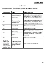 Preview for 15 page of SEVERIN KP 1071 Instructions For Use Manual