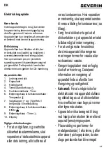 Preview for 41 page of SEVERIN KP 1071 Instructions For Use Manual