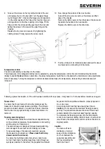 Предварительный просмотр 15 страницы SEVERIN KS 9809 Instructions For Use Manual