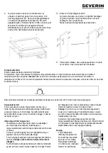 Предварительный просмотр 63 страницы SEVERIN KS 9809 Instructions For Use Manual