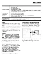 Предварительный просмотр 65 страницы SEVERIN KS 9809 Instructions For Use Manual