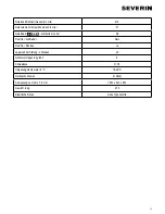 Предварительный просмотр 11 страницы SEVERIN KS 9876 Instruction Manual