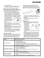 Предварительный просмотр 35 страницы SEVERIN KS 9876 Instruction Manual