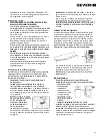 Предварительный просмотр 53 страницы SEVERIN KS 9876 Instruction Manual