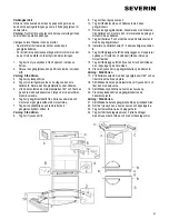 Предварительный просмотр 67 страницы SEVERIN KS 9876 Instruction Manual