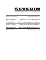 Preview for 1 page of SEVERIN KS 9883 Instructions For Use Manual