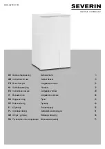 Предварительный просмотр 1 страницы SEVERIN KS 9890 - CONGELATEUR TABLE TOP Instructions For Use Manual