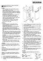 Предварительный просмотр 45 страницы SEVERIN KS 9890 - CONGELATEUR TABLE TOP Instructions For Use Manual