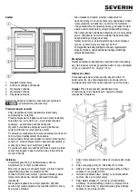 Предварительный просмотр 63 страницы SEVERIN KS 9890 - CONGELATEUR TABLE TOP Instructions For Use Manual