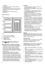 Предварительный просмотр 70 страницы SEVERIN KS 9890 - CONGELATEUR TABLE TOP Instructions For Use Manual