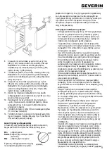 Предварительный просмотр 71 страницы SEVERIN KS 9890 - CONGELATEUR TABLE TOP Instructions For Use Manual